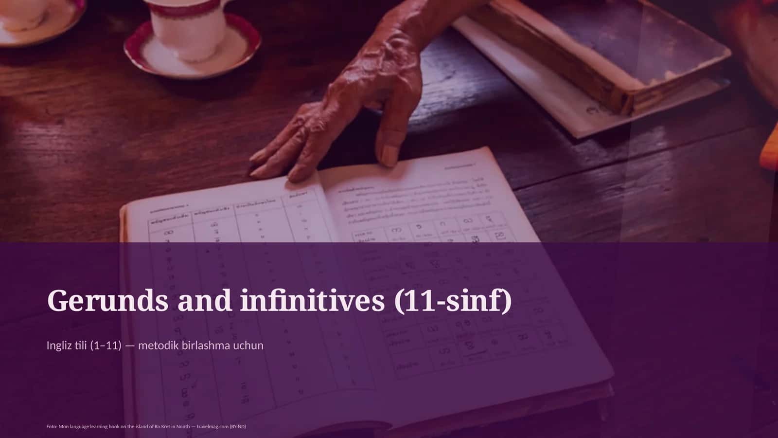 Gerunds and infinitives (11-sinf) 1