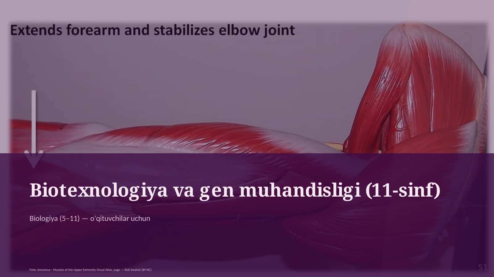 Biotexnologiya va gen muhandisligi (11-sinf) 1
