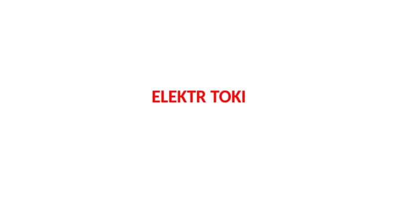 Elektr toki 1