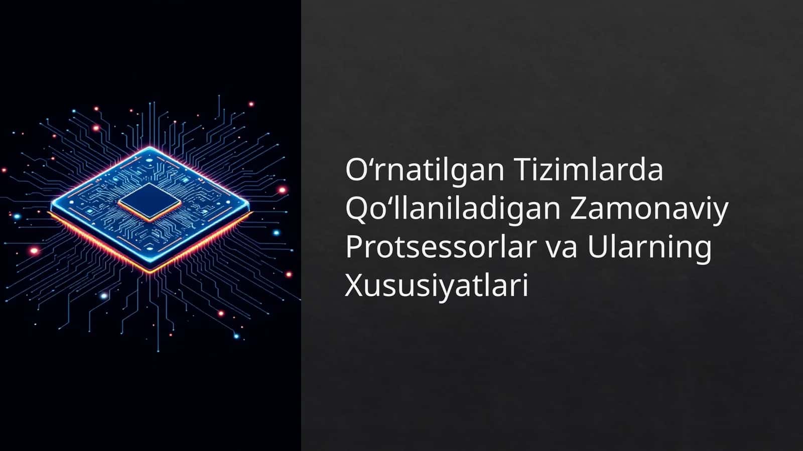 Zamonaviy Protsessorlar 1