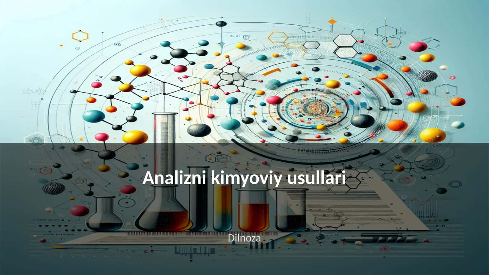 Analizni kimyoviy usullari 1