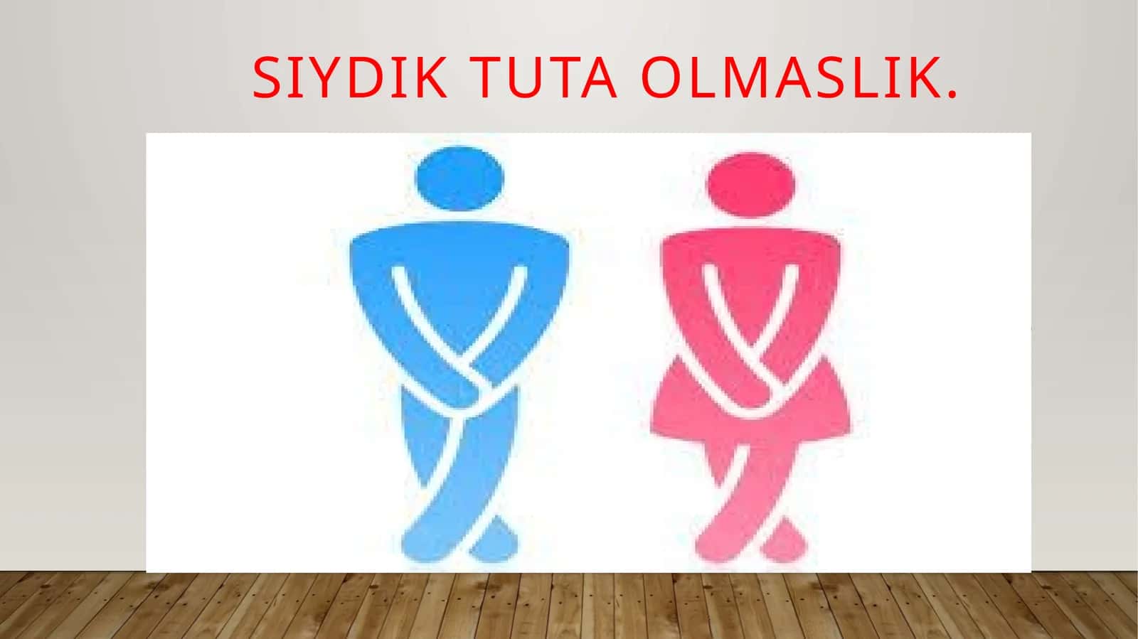 Siydik tuta olmaslik 1