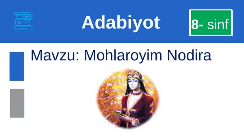 Mohlaroyim Nodira 1