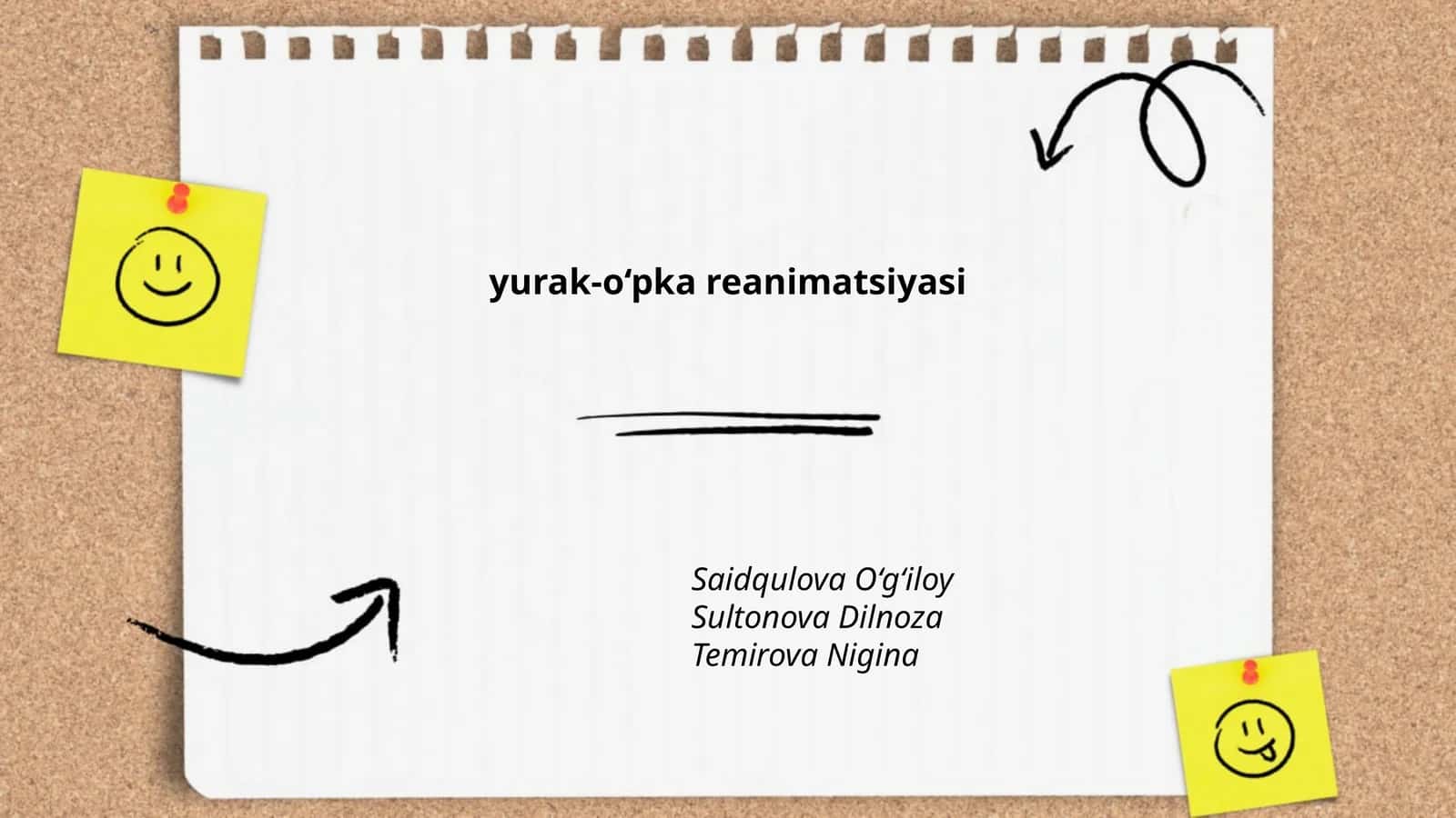 Yurak-o‘pka reanimatsiyasi 1