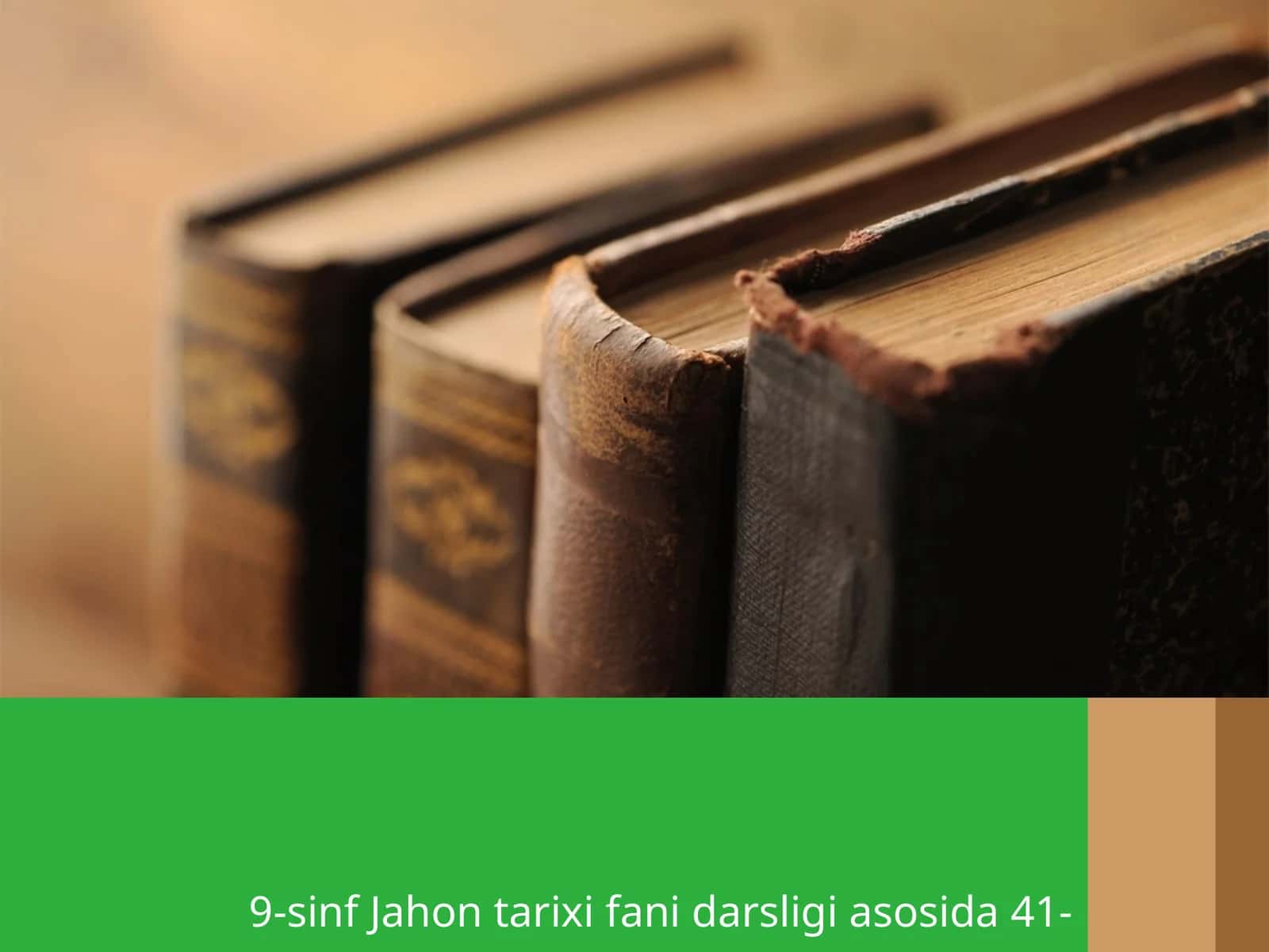 9-sinf Jahon tarixi fani darsligi 1