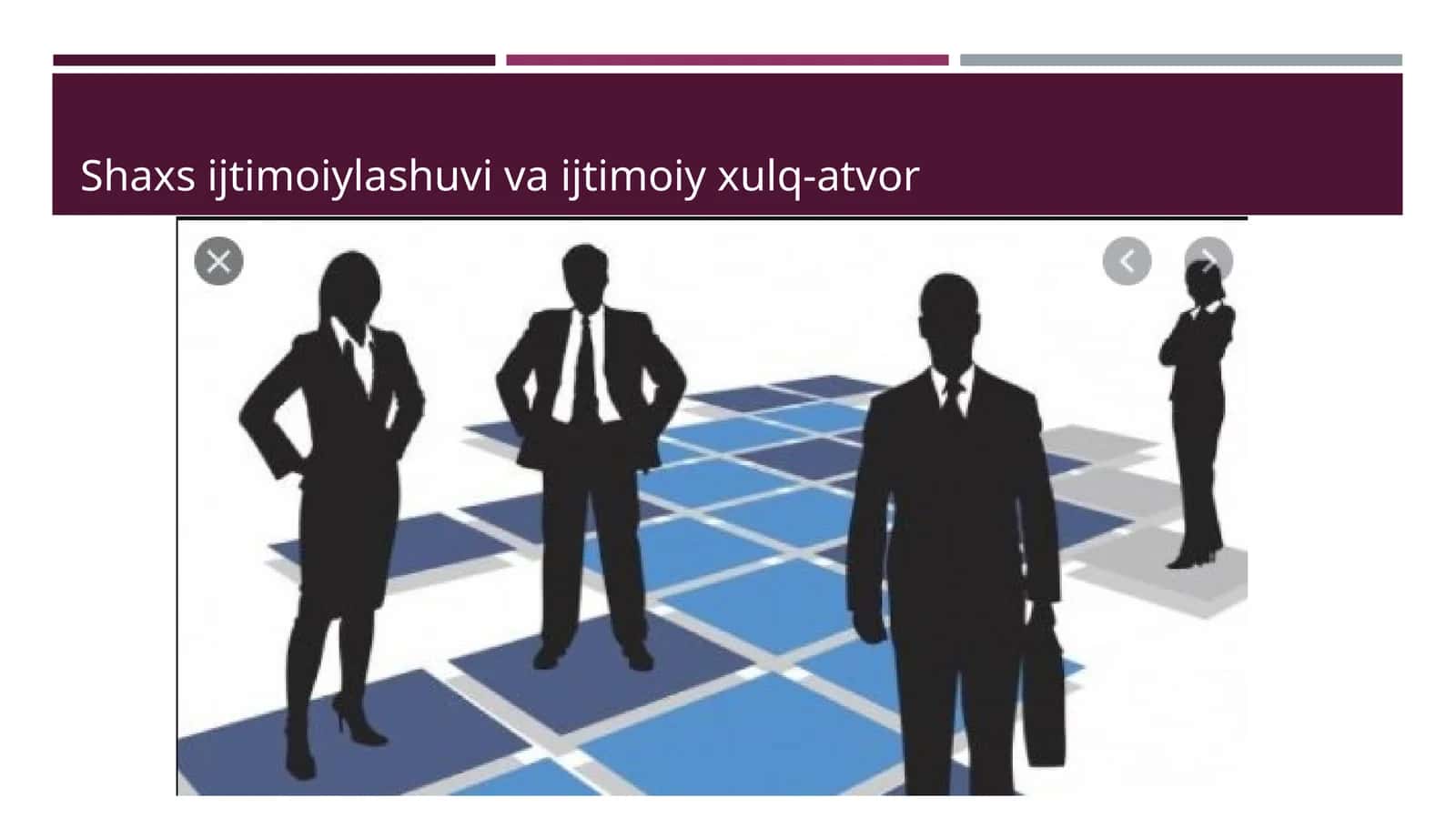 Shaxs ijtimoiylashuvi va ijtimoiy xulq-atvor 1