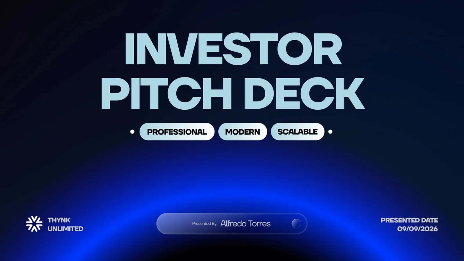 INVESTOR PITCH DECK 1