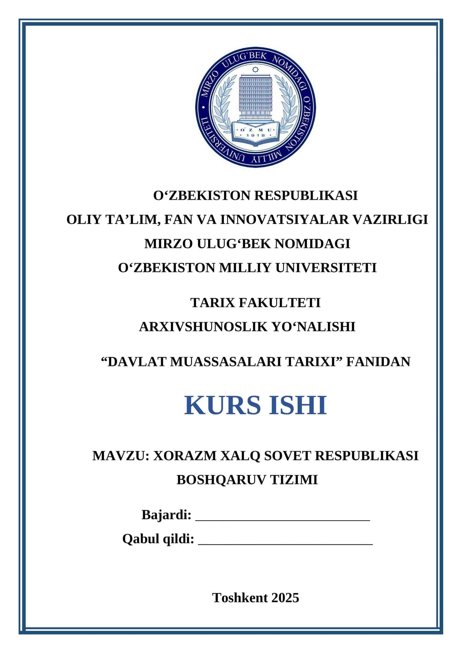 Xorazm Xalq Sovet Respublikasi Boshqaruv Tizimi 1