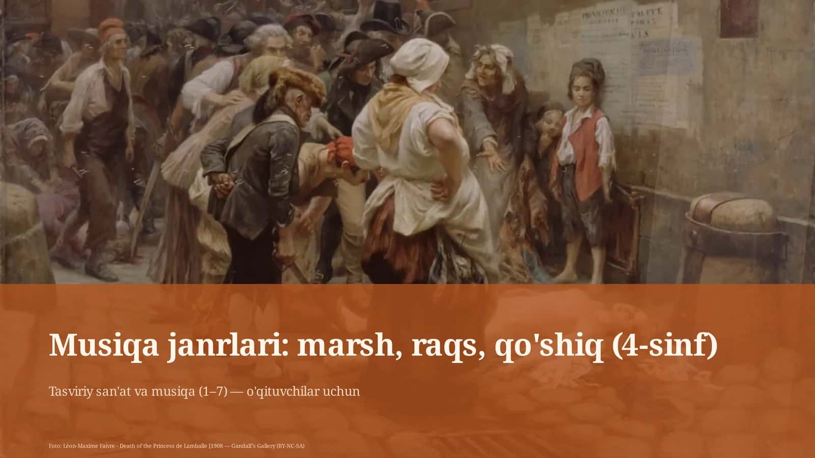 Tasviriy san'at va musiqa 1