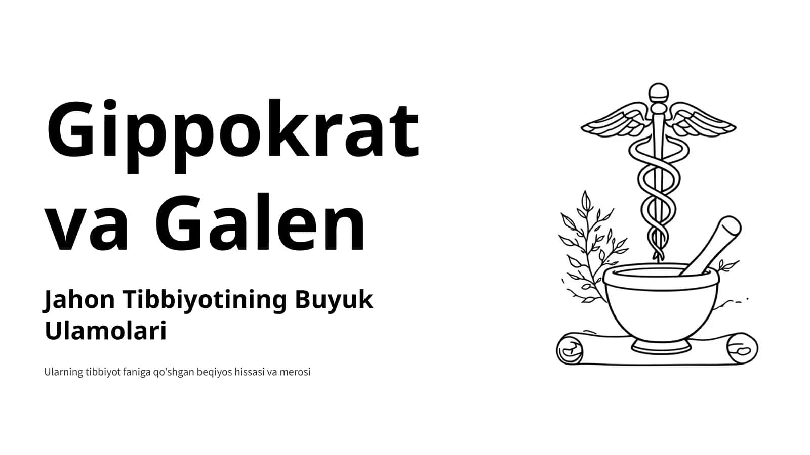 Gippokrat va Galen 1