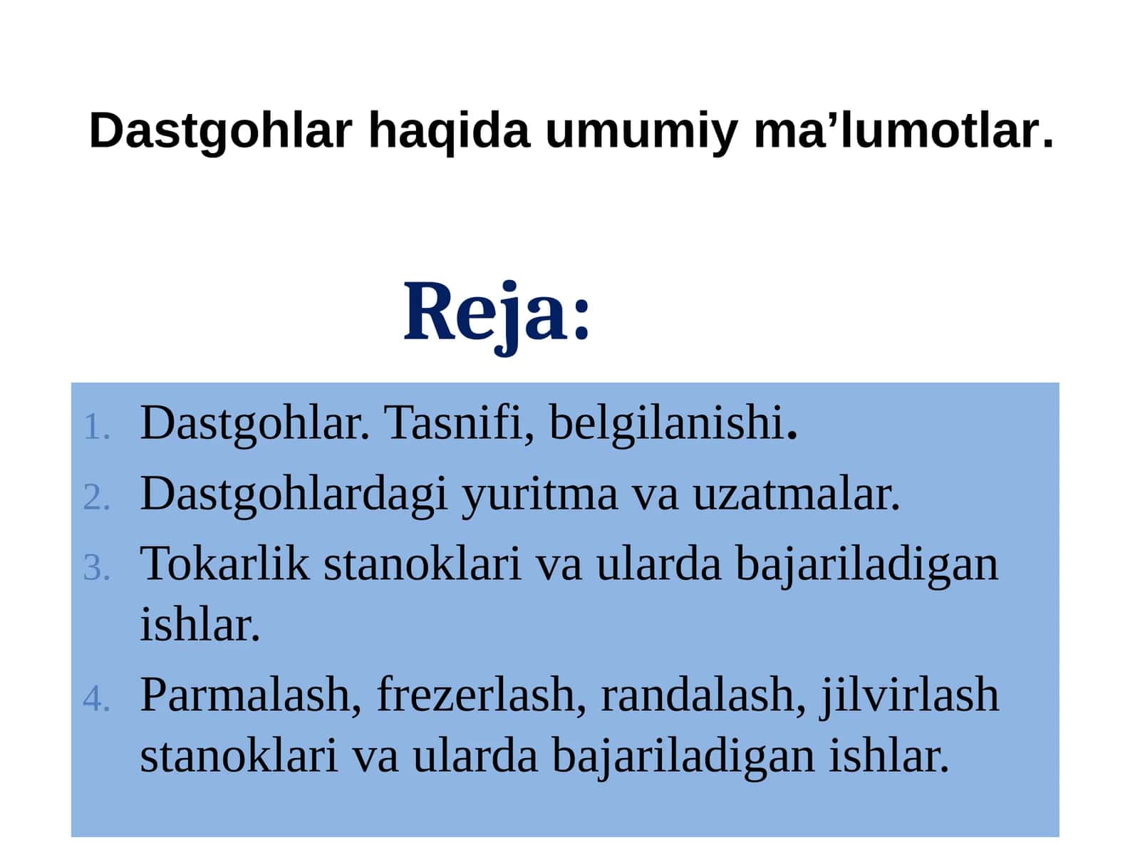 Dastgohlar 1