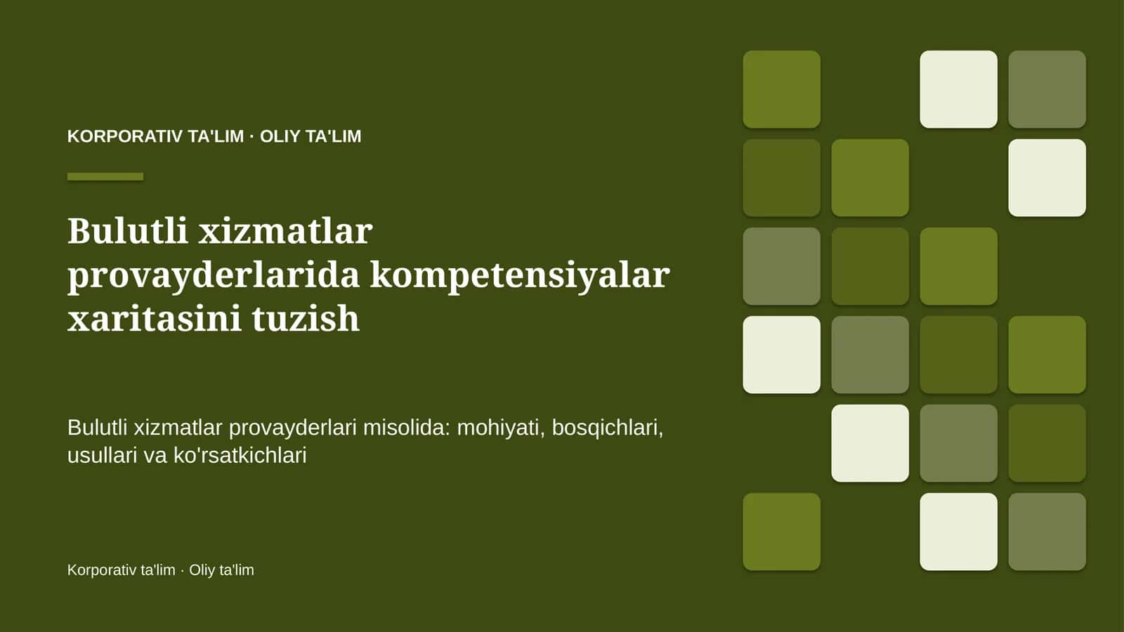 Kompetensiyalar xaritasi 1