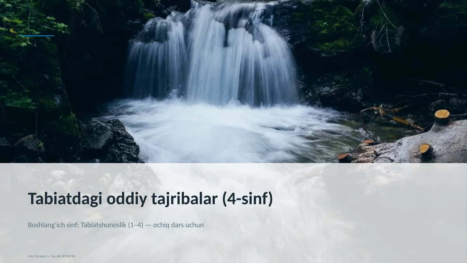 Tabiatdagi oddiy tajribalar (4-sinf) 1