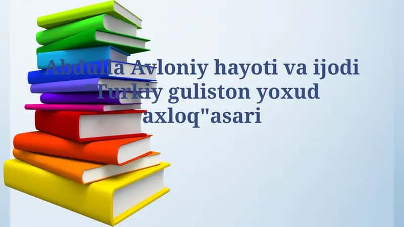 Turkiston Gulistoni Yoxud Axloq 1