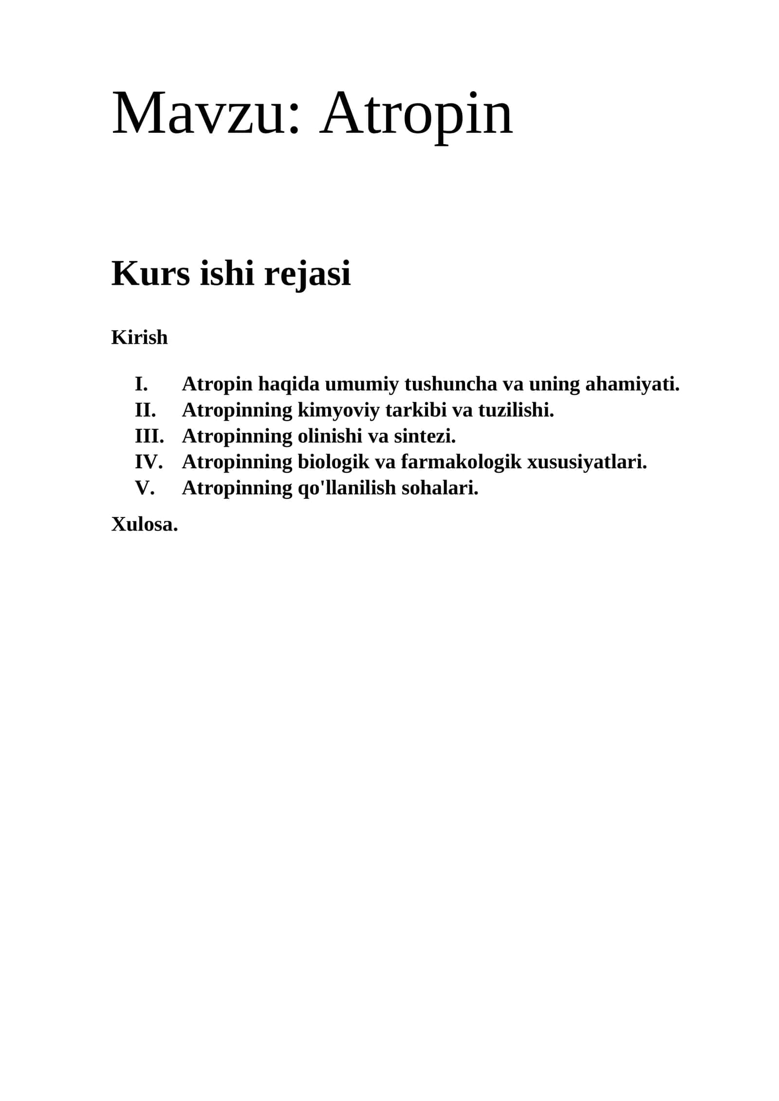 Atropin 1