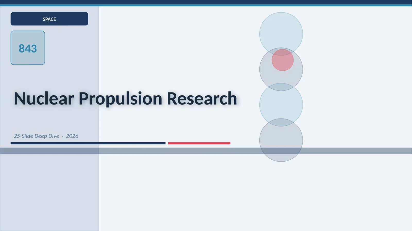 Nuclear Propulsion Research 1
