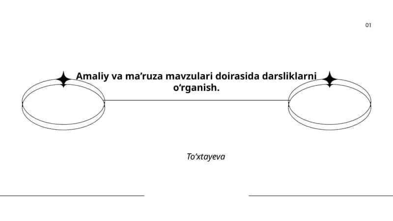 Darsliklarni amaliy mashg‘ulotlar uchun tayyorlash 1
