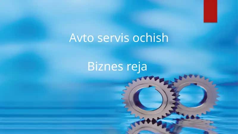 avtoservis ochish 1