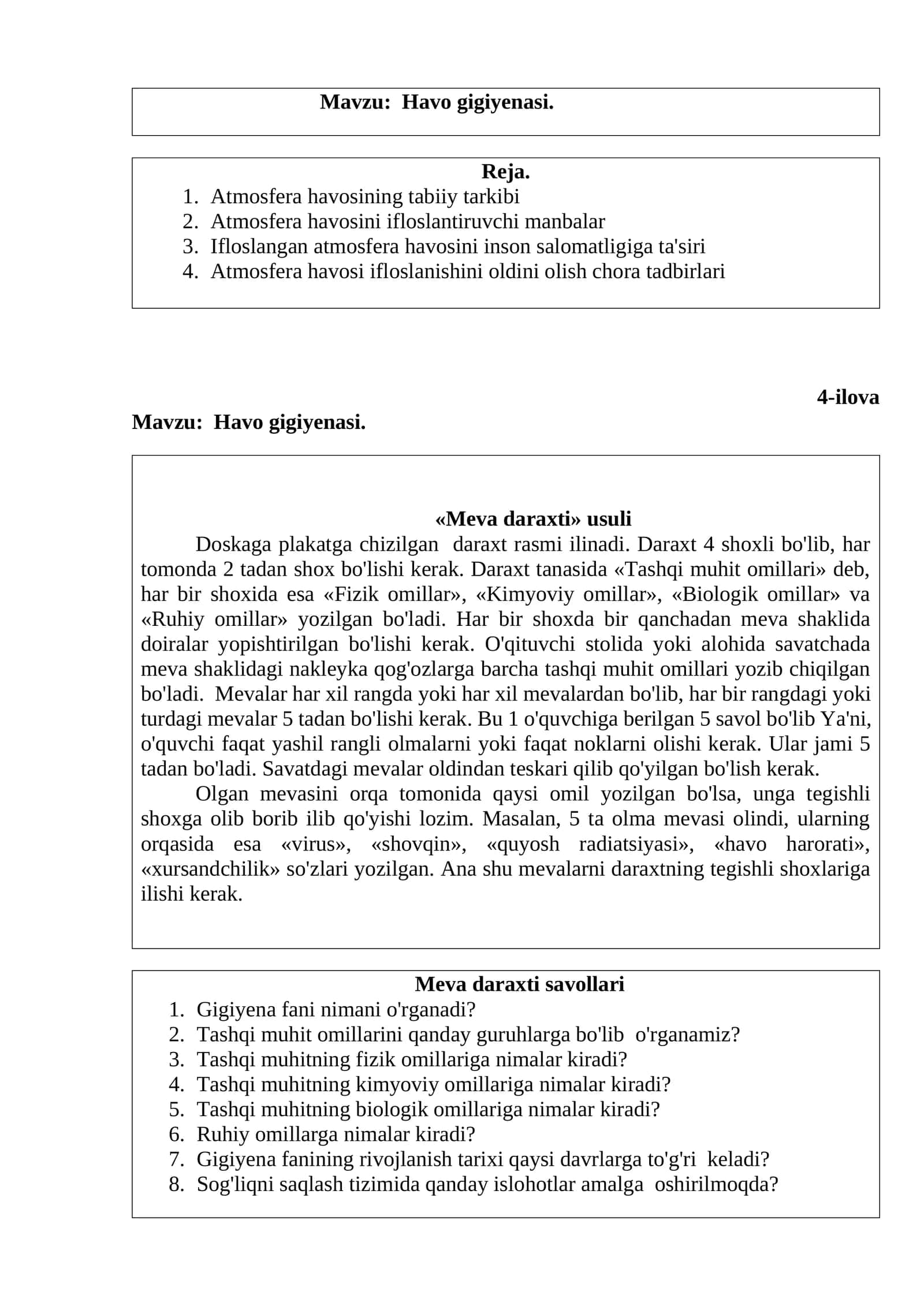 Havo gigiyenasi 1