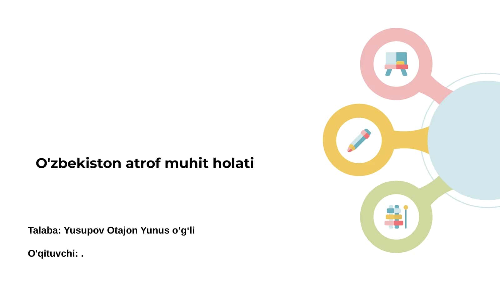 O'zbekiston atrof muhit holati 1