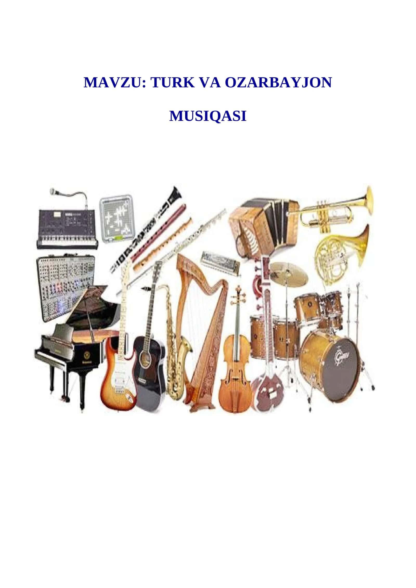TURK VA OZARBAYJON MUSIQASI 1