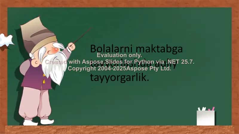 Bolalarni maktabga tayyorlashda aqliy tayyorgarlik 1