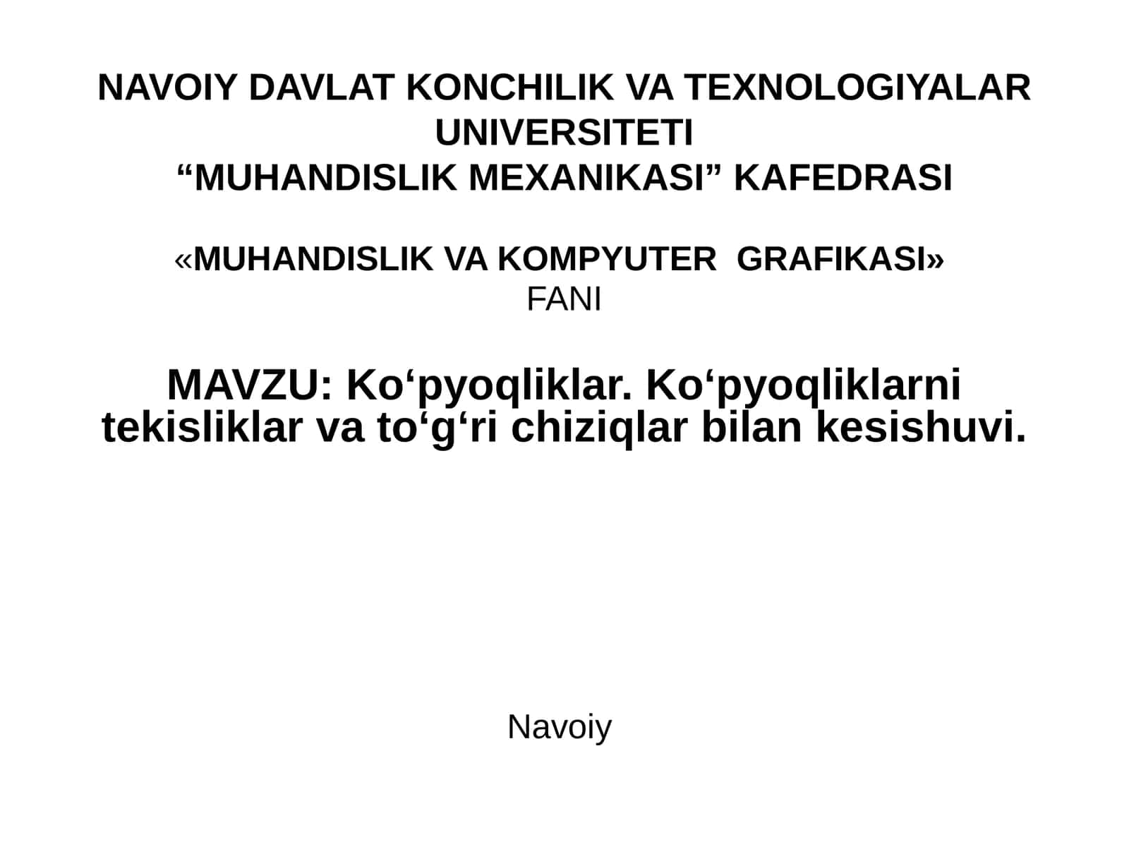 Ko'pyoqliklar 1