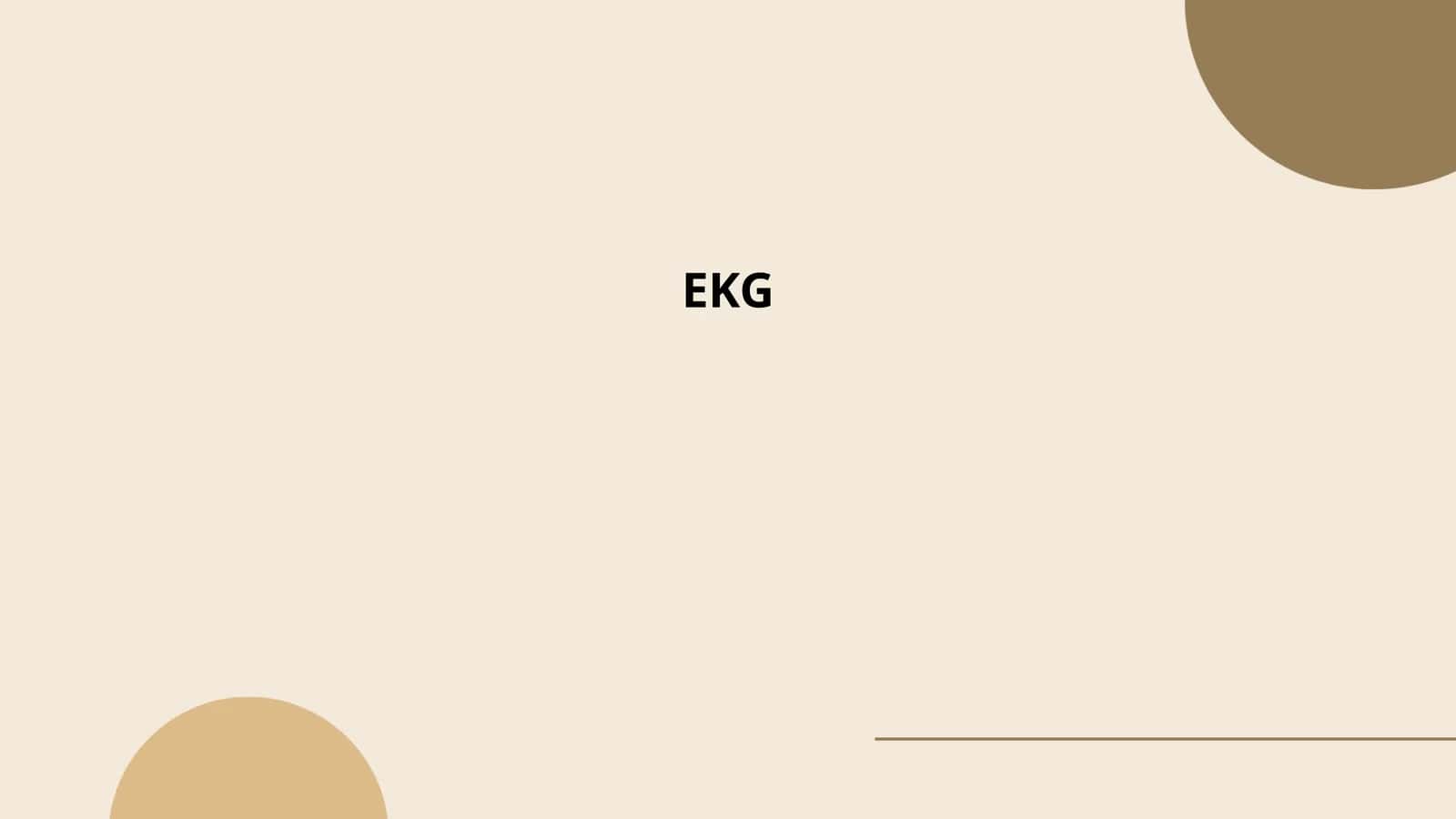 EKG 1