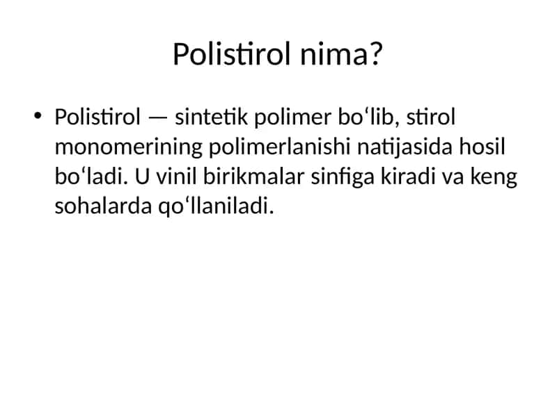 Polistirol 1