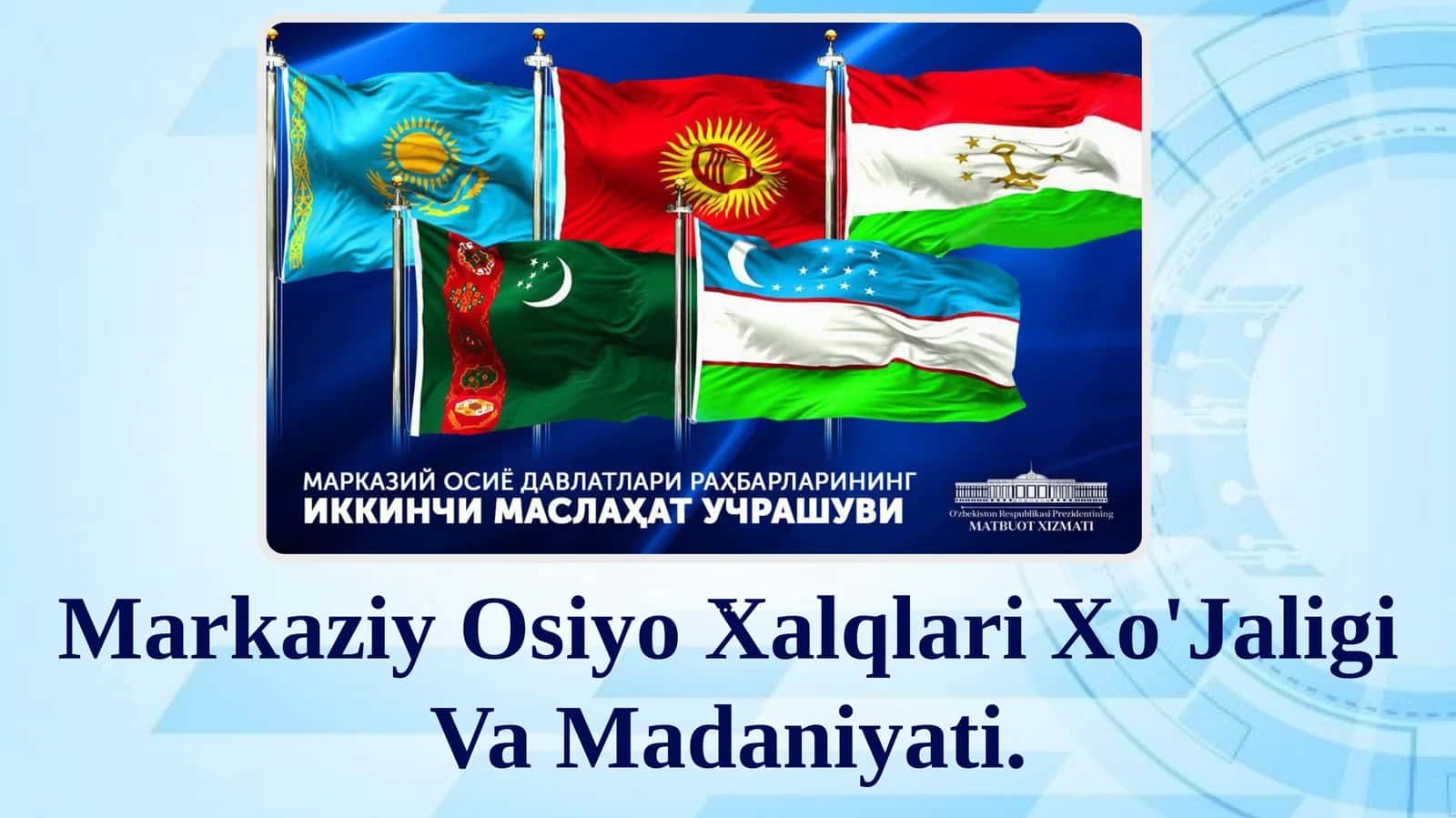 Markaziy Osiyo Xalqlari Xo'Jaligi Va Madaniyati 1