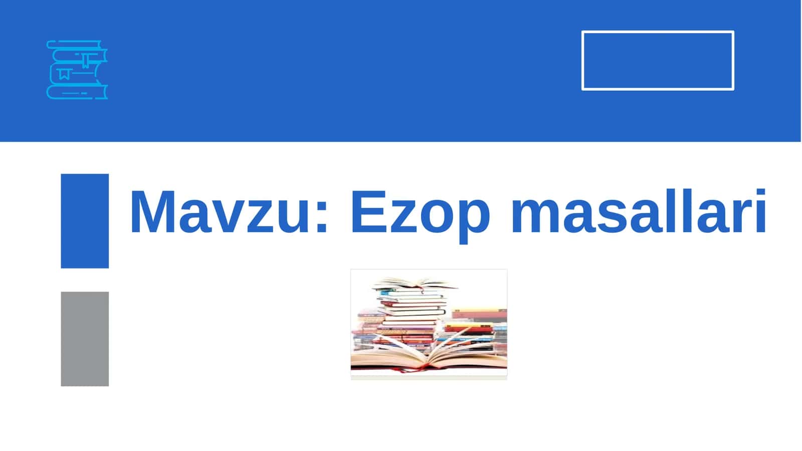 Ezop masallari 1