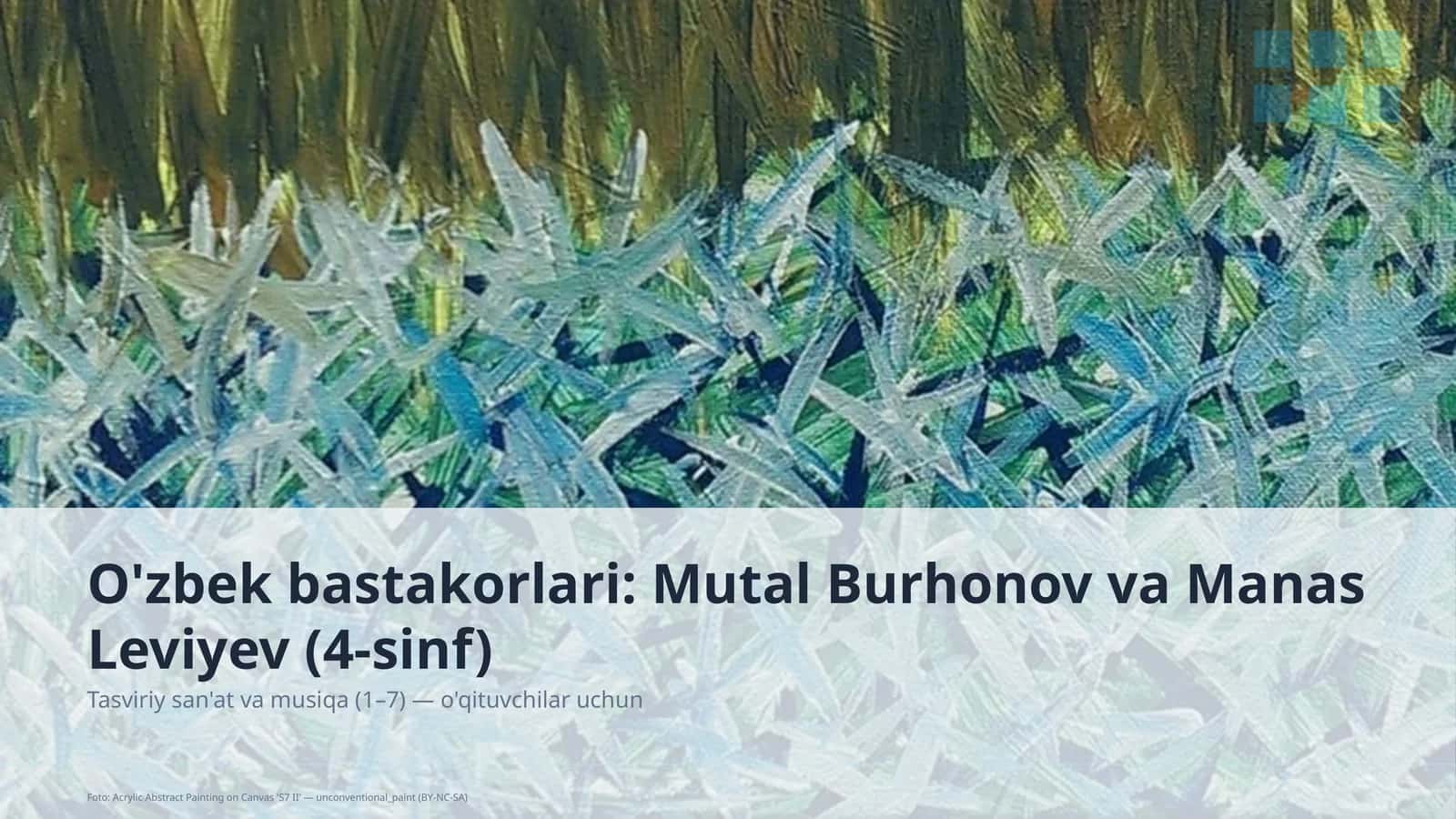 Tasviriy san'at va musiqa (1–7) — o'qituvchilar uchun 1