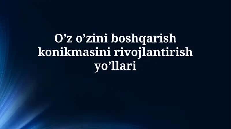 SMART maqsadlari 1