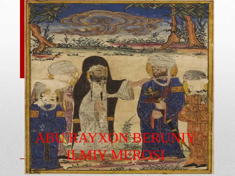 ABU RAYXON BERUNIYILMIY MEROSI 1