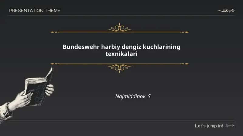 Bundeswehr harbiy dengiz kuchlarining texnikalari 1