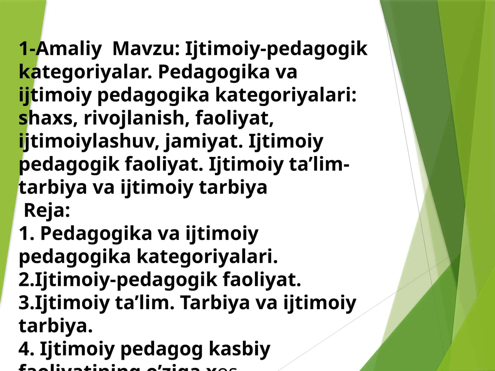 Ijtimoiy-pedagogik kategoriyalar 1
