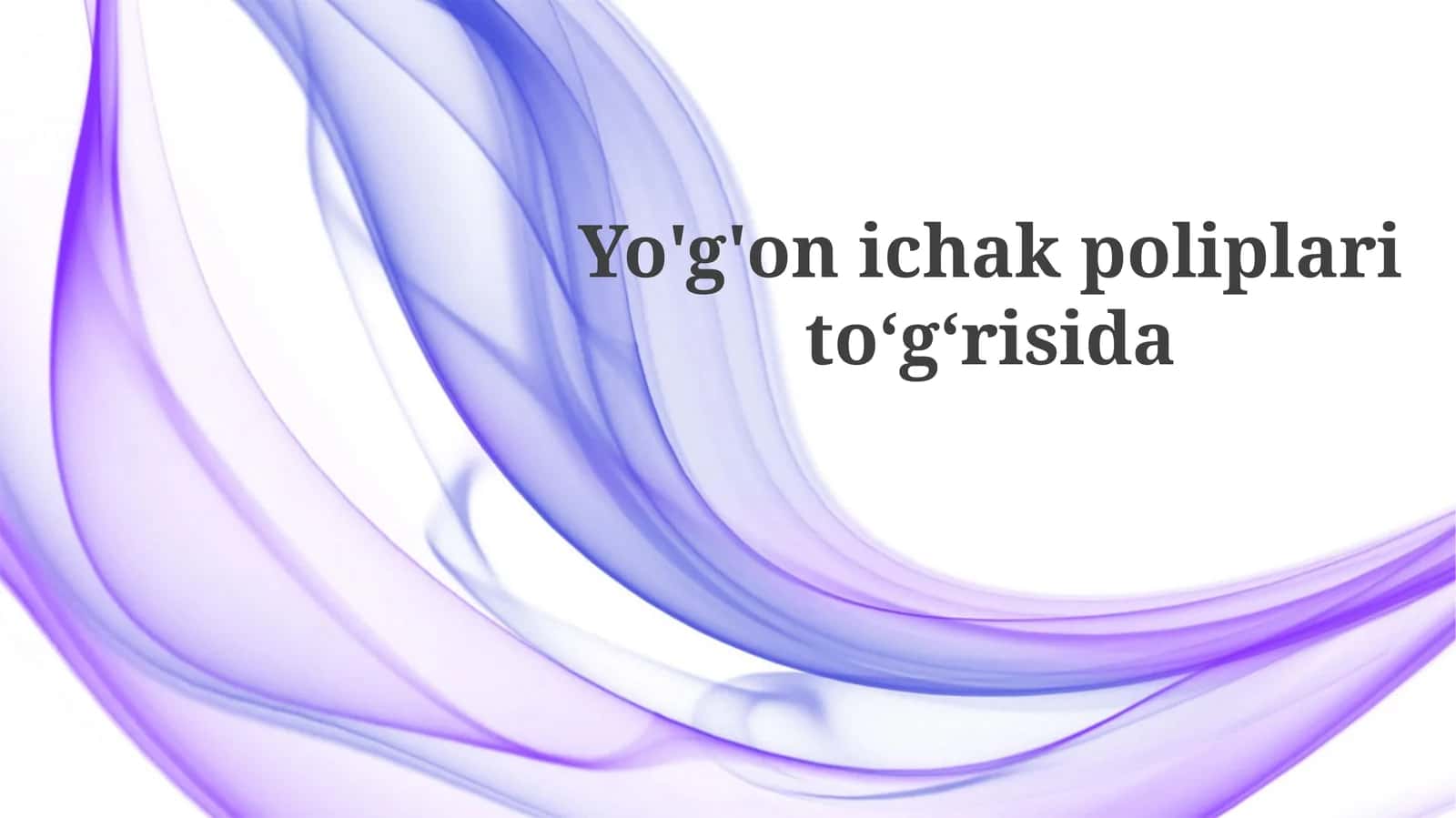Yo'g'onichakpoliplaritoʻgʻrisida 1