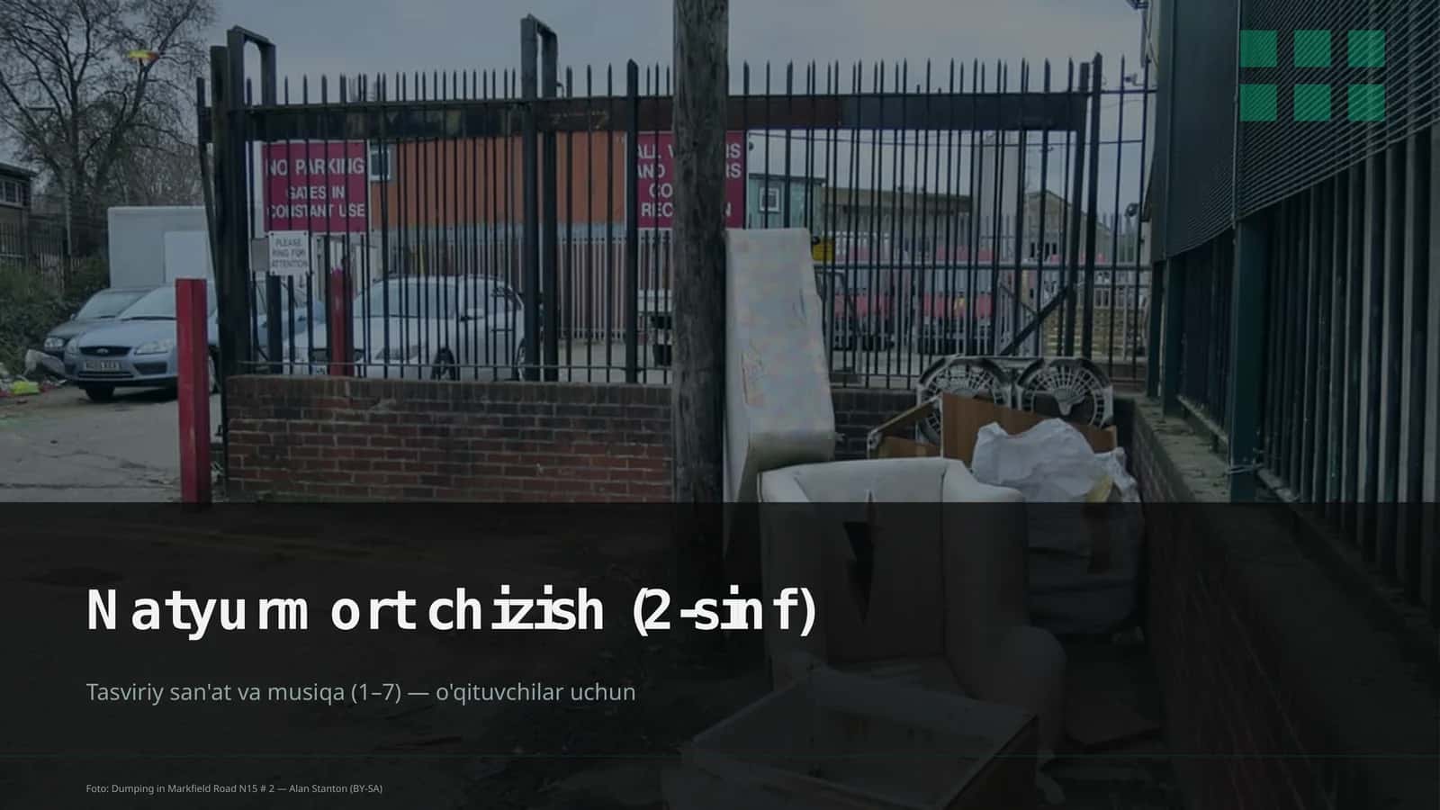 Natyurmort chizish (2-sinf) 1