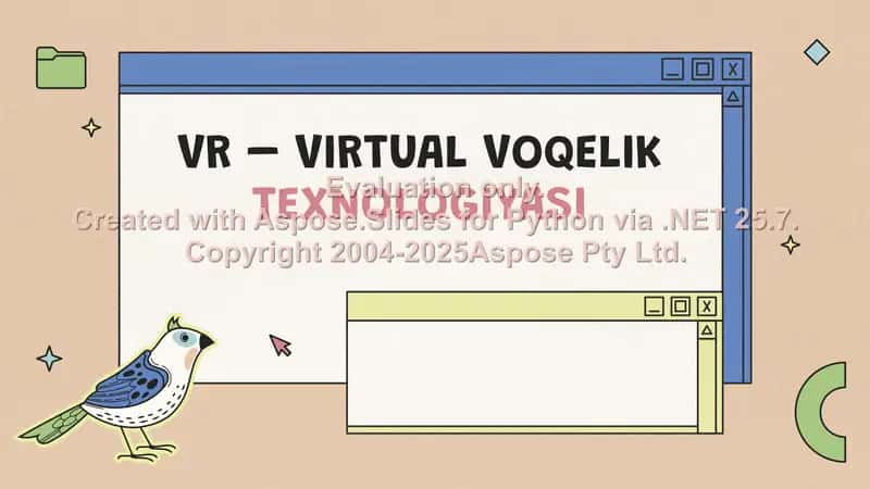 VR – VIRTUAL VOQELIK TEXNOLOGIYASI 1