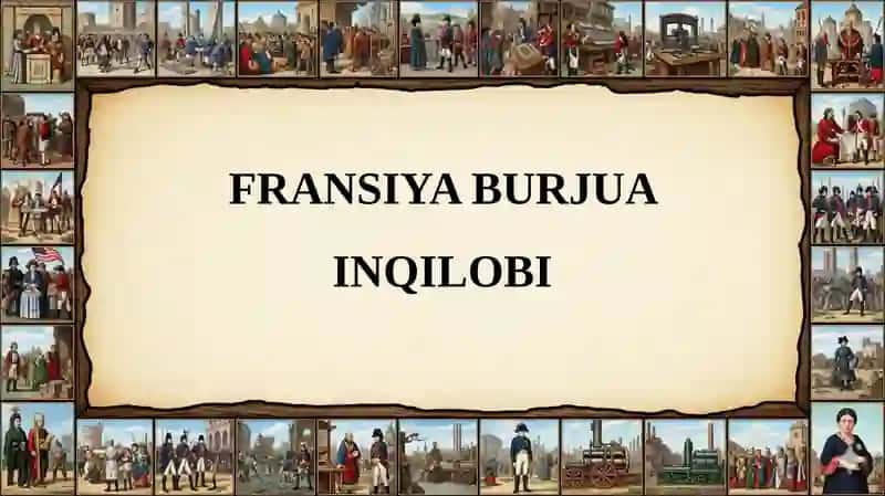 FRANSIYA BURJUA INQILOBI 1