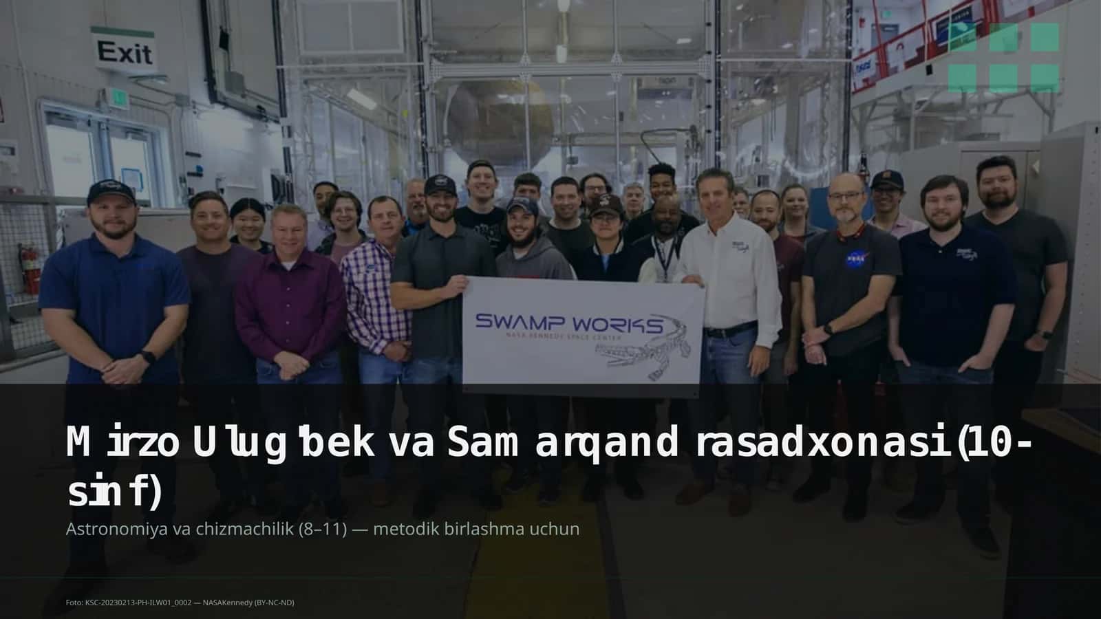 Mirzo Ulug'bek va Samarqand rasadxonasi (10-sinf) 1