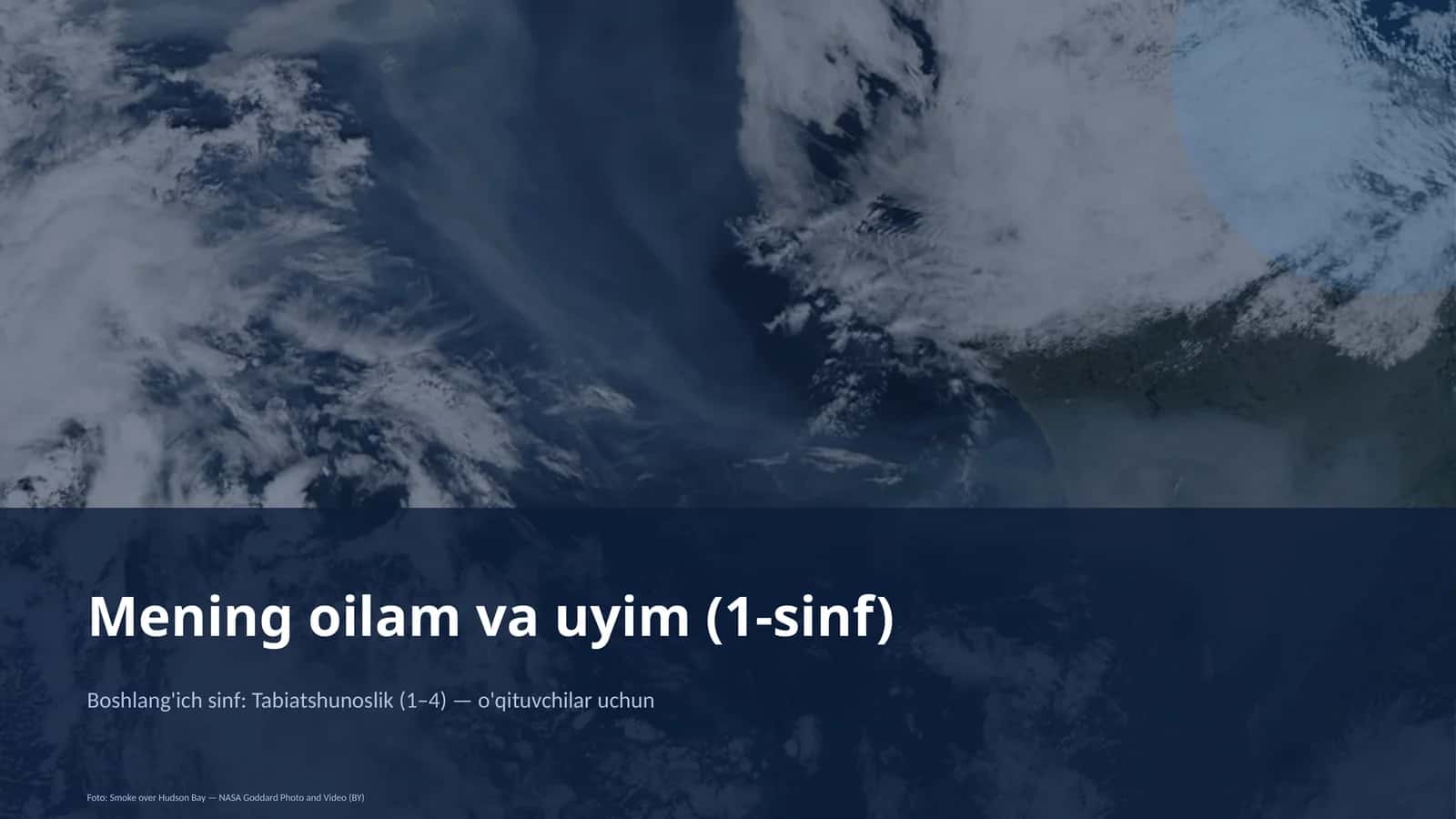 Mening oilam va uyim (1-sinf) 1