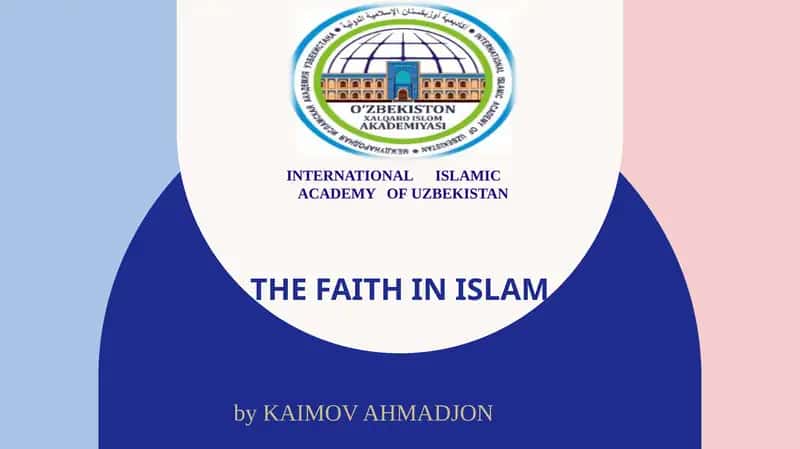 The Faith in Islam 1