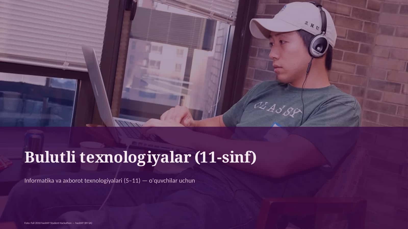 Bulutli texnologiyalar (11-sinf) 1