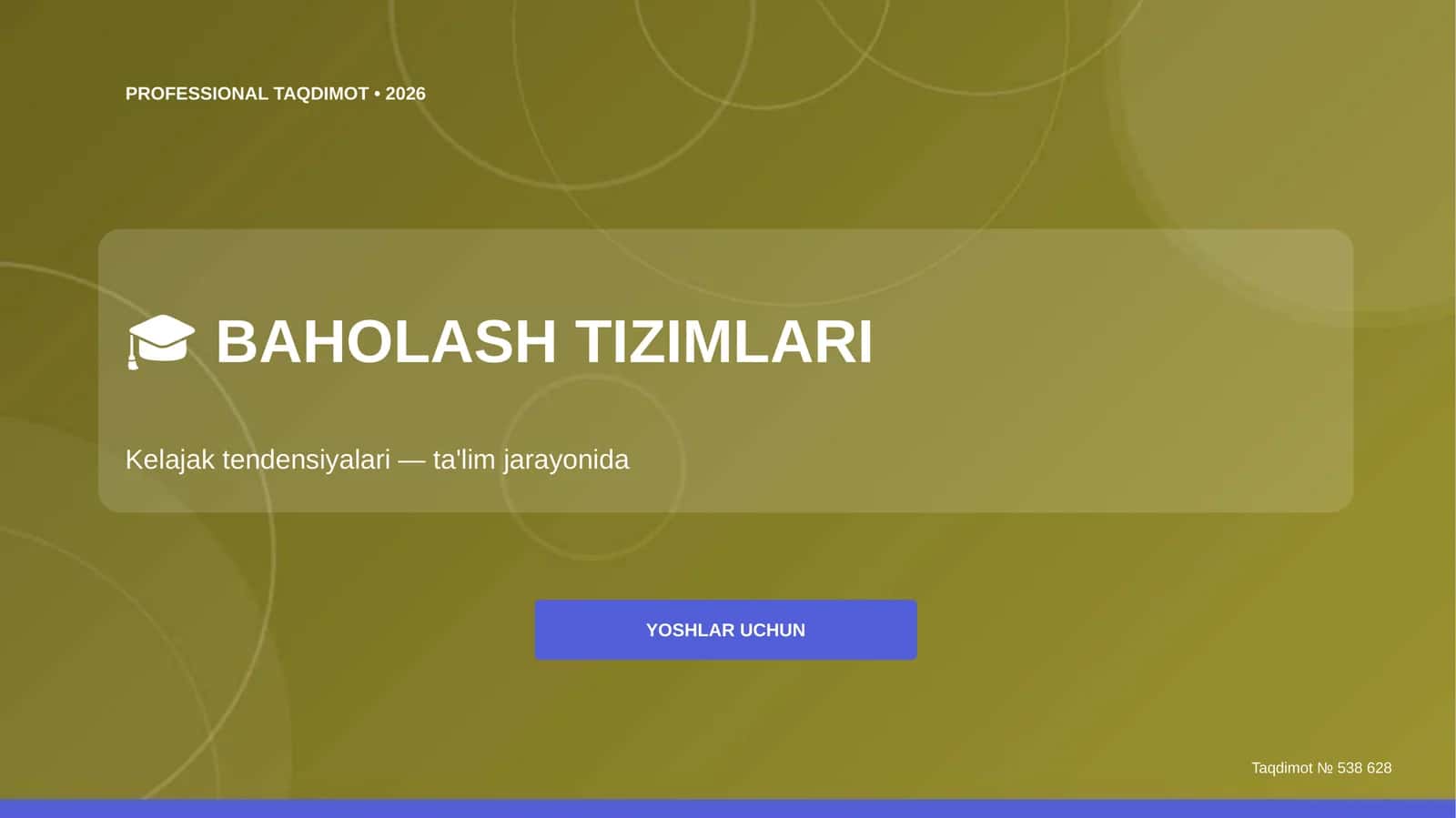 PROFESSIONAL TAQDIMOT • 2026 1