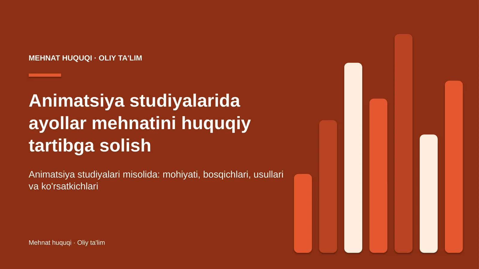 animatsiya studiyalarida ayollar mehnatini huquqiy tartibga solish 4345 1