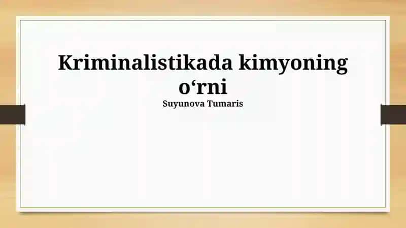 DNK tahlili