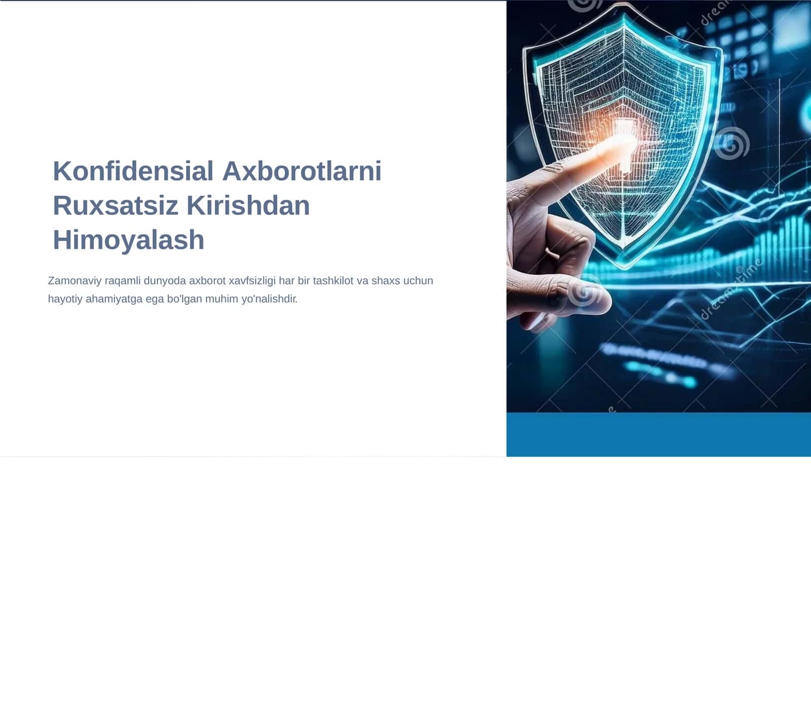 Konfidensial axborotlarni Ruxsatsiz Kirishdan Himoyalash 1