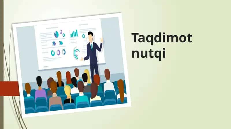 Taqdimot nutqi 1