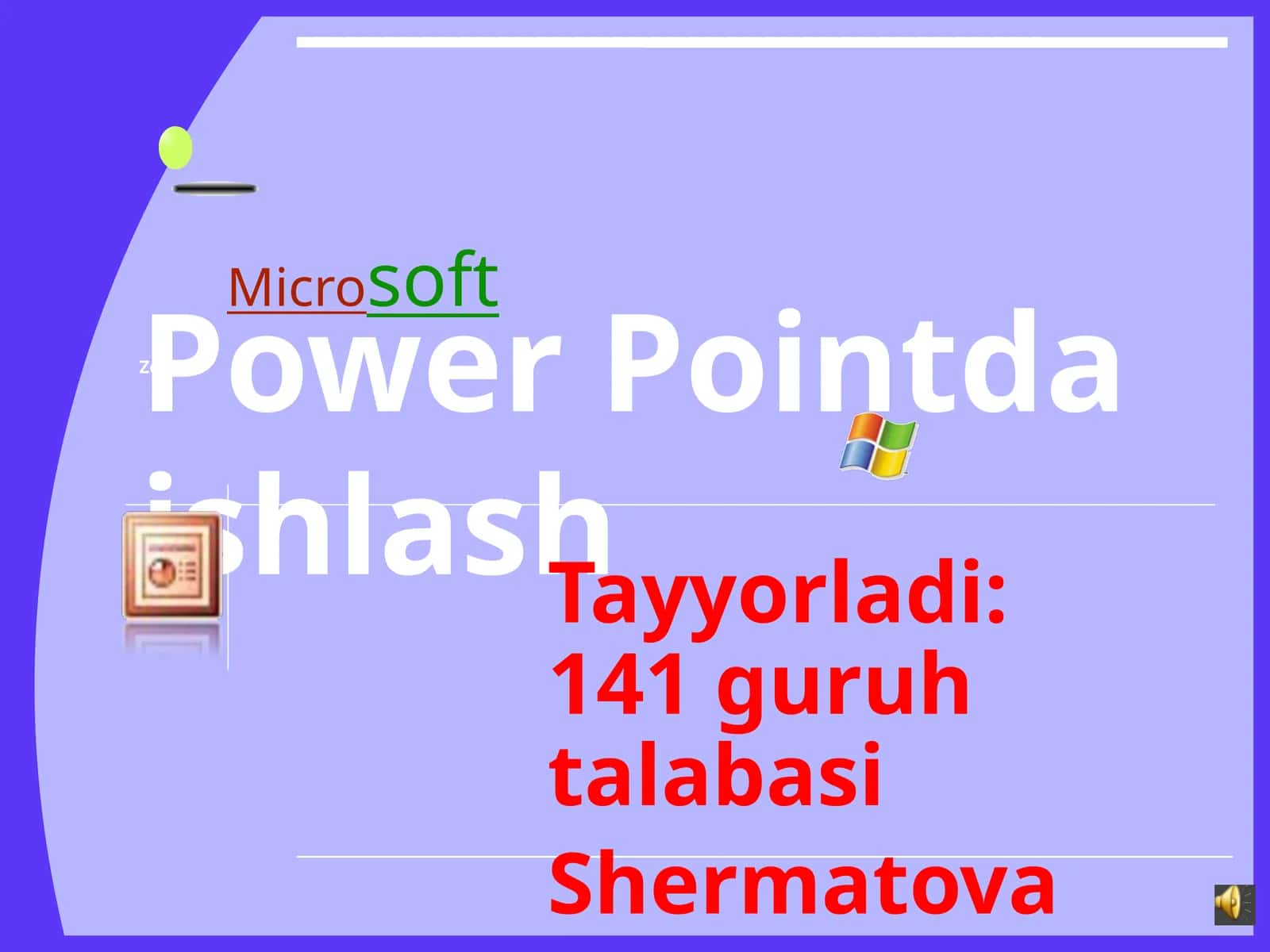 PowerPointdaishlash 1